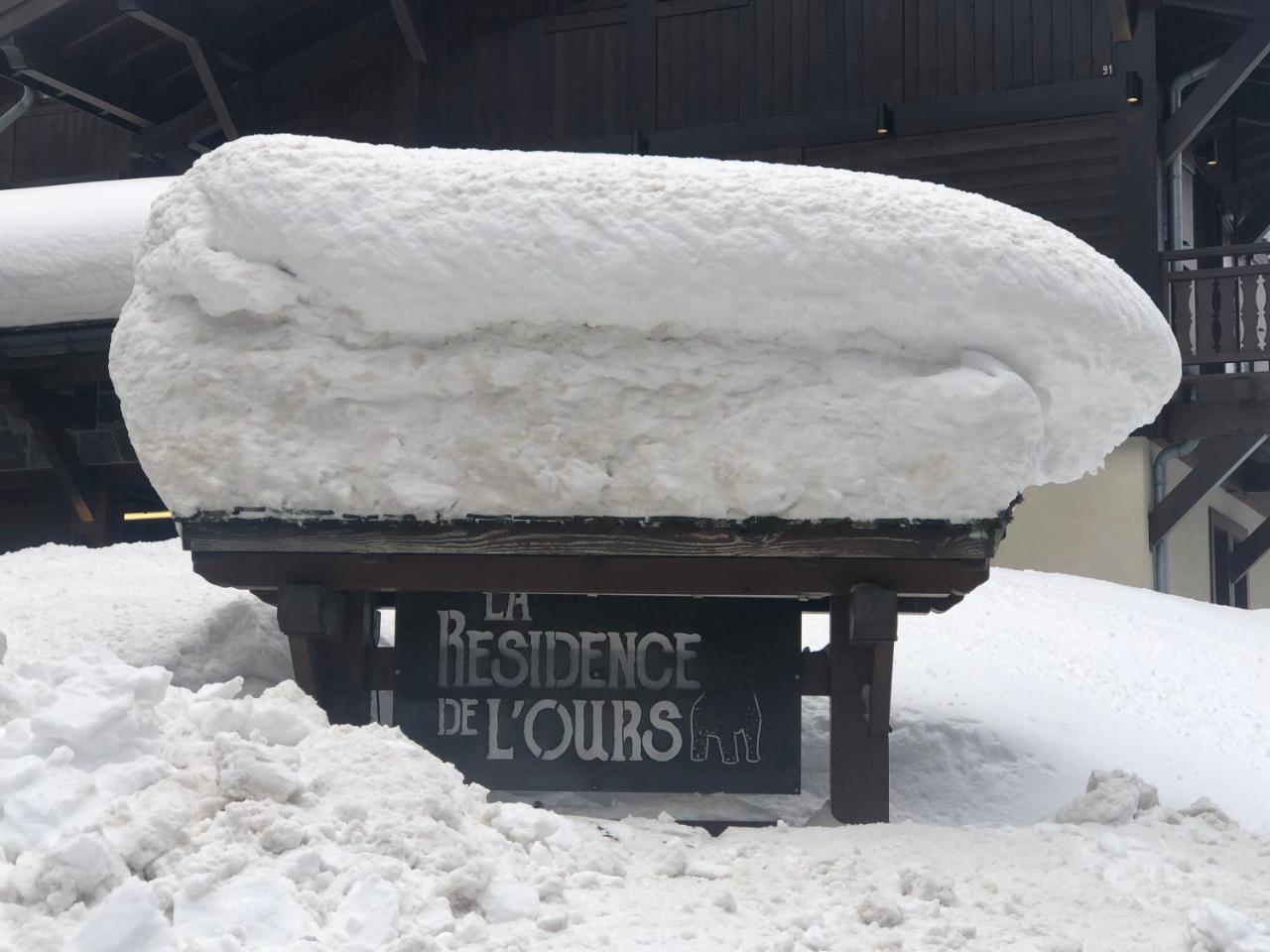La Résidence de L'Ours Megève Esterno foto